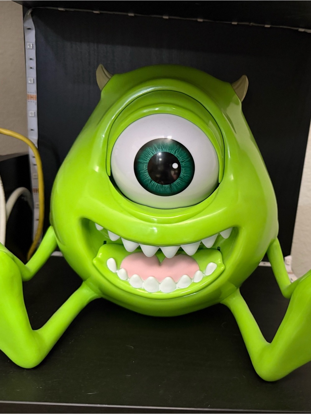 Green One-Eyed Monster Kids Figure Plush Toy